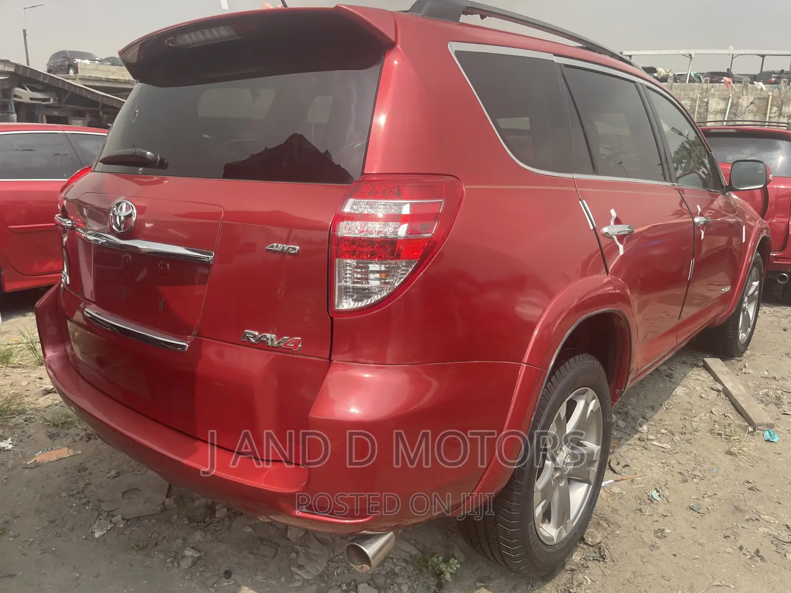 Toyota RAV4 Limited 2011 Red