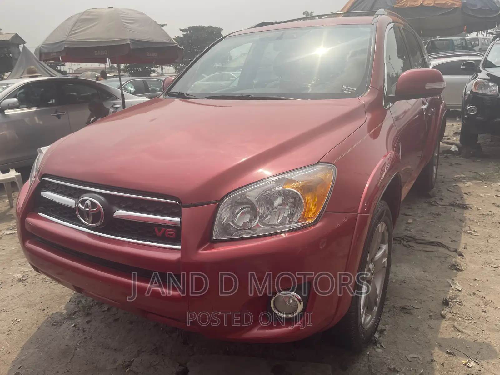 Toyota RAV4 Limited 2011 Red