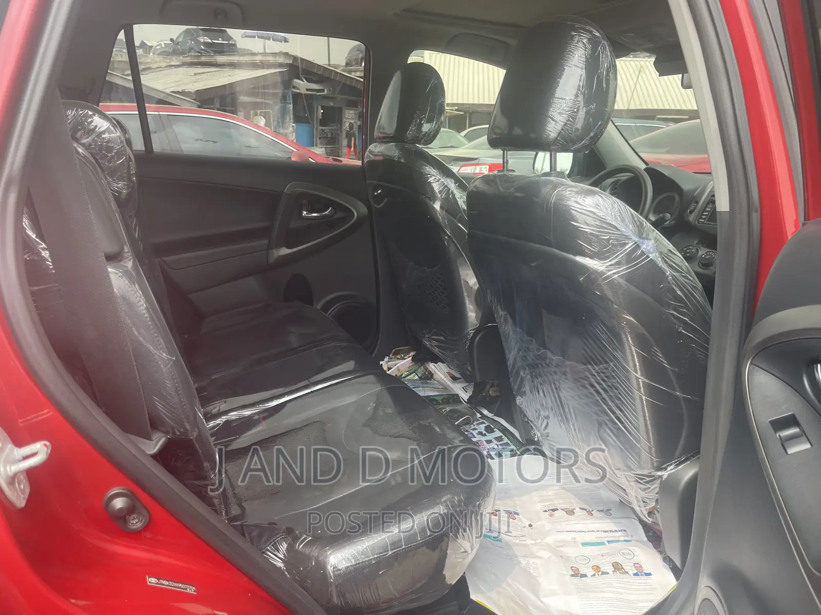 Toyota RAV4 Limited 2011 Red