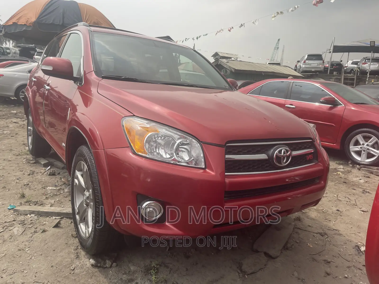 Toyota RAV4 Limited 2011 Red