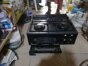 Magic Fairly Used Gas Cooker 3 Burner With Oven and Grill