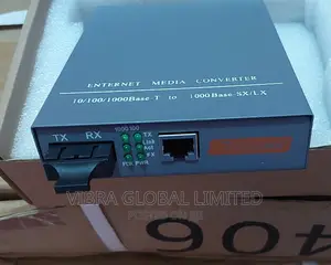 Netlink Single Mode Fiber Media Converter Gigabit