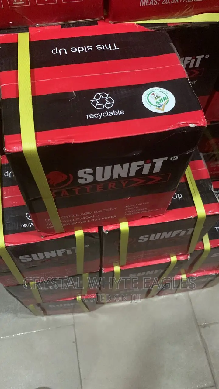 Sun Fit 100ahms Dry Cell Battery