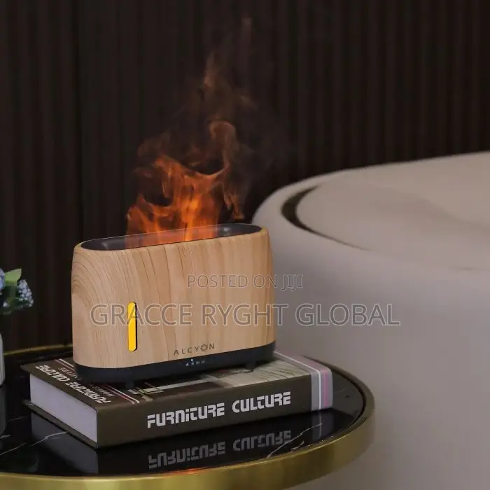 3d Flame Humidifier/ Aroma Diffuser