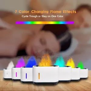 3d Flame Humidifier/ Aroma Diffuser
