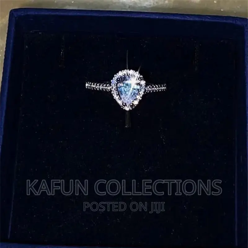 18karat White Gold Plated Proposal/Engagement Ring
