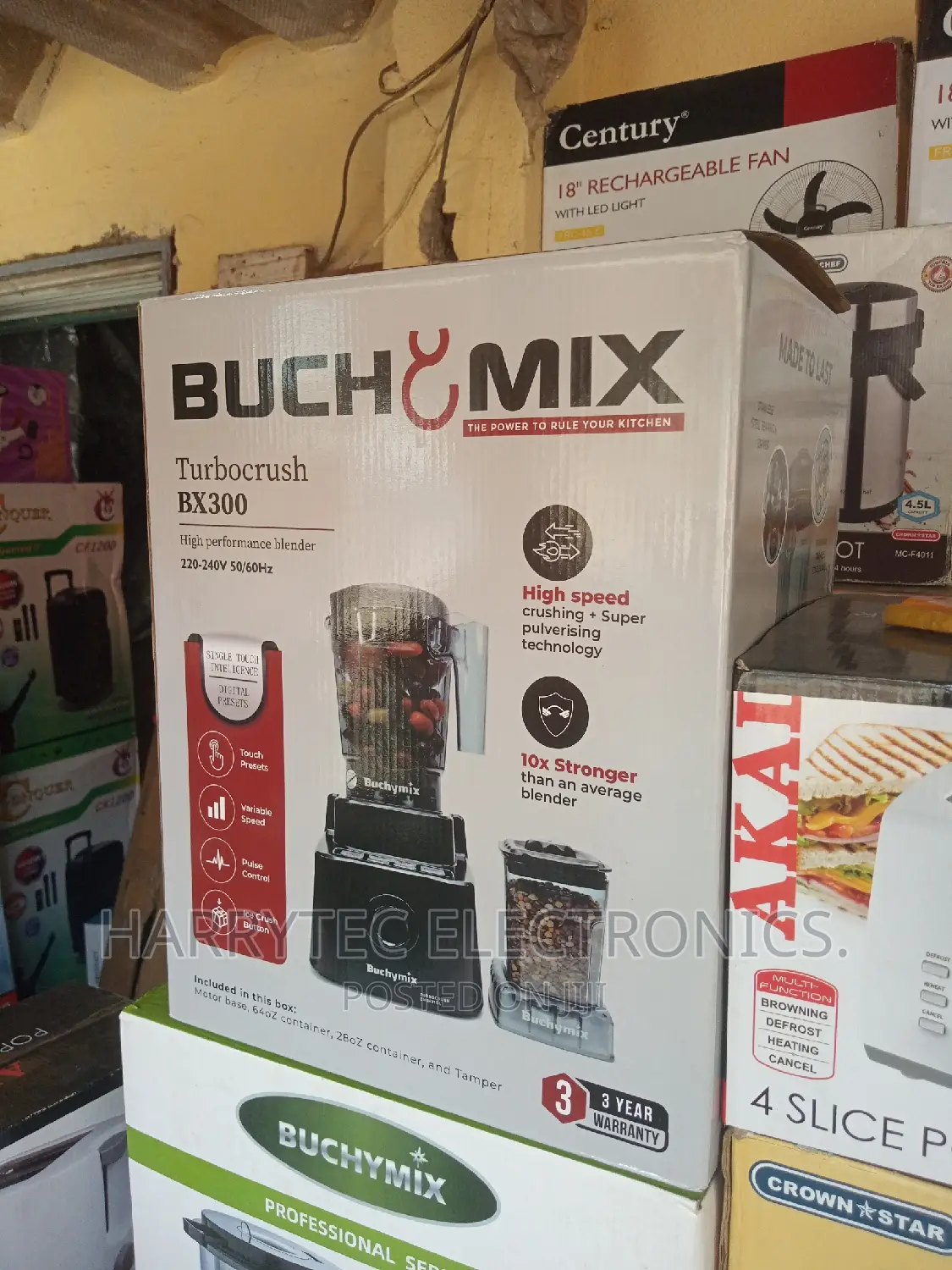 Buchymix Professional Blender With 2years Warranty
