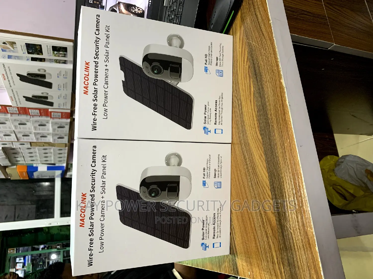 Wifi Powered Solar Camera
