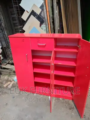 Lovely Shoe Rack With Doors D089#