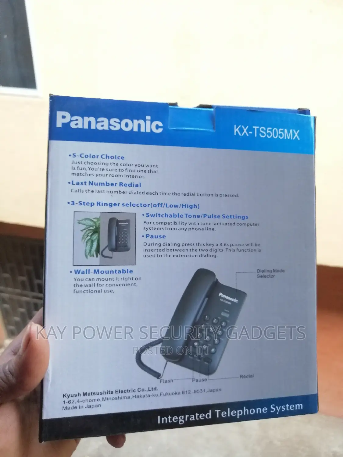 Panasonic KX-TS505MX Intercom Phone