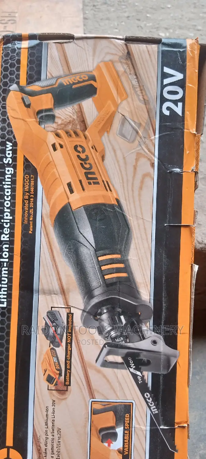 Cordless Reciprocating Machine