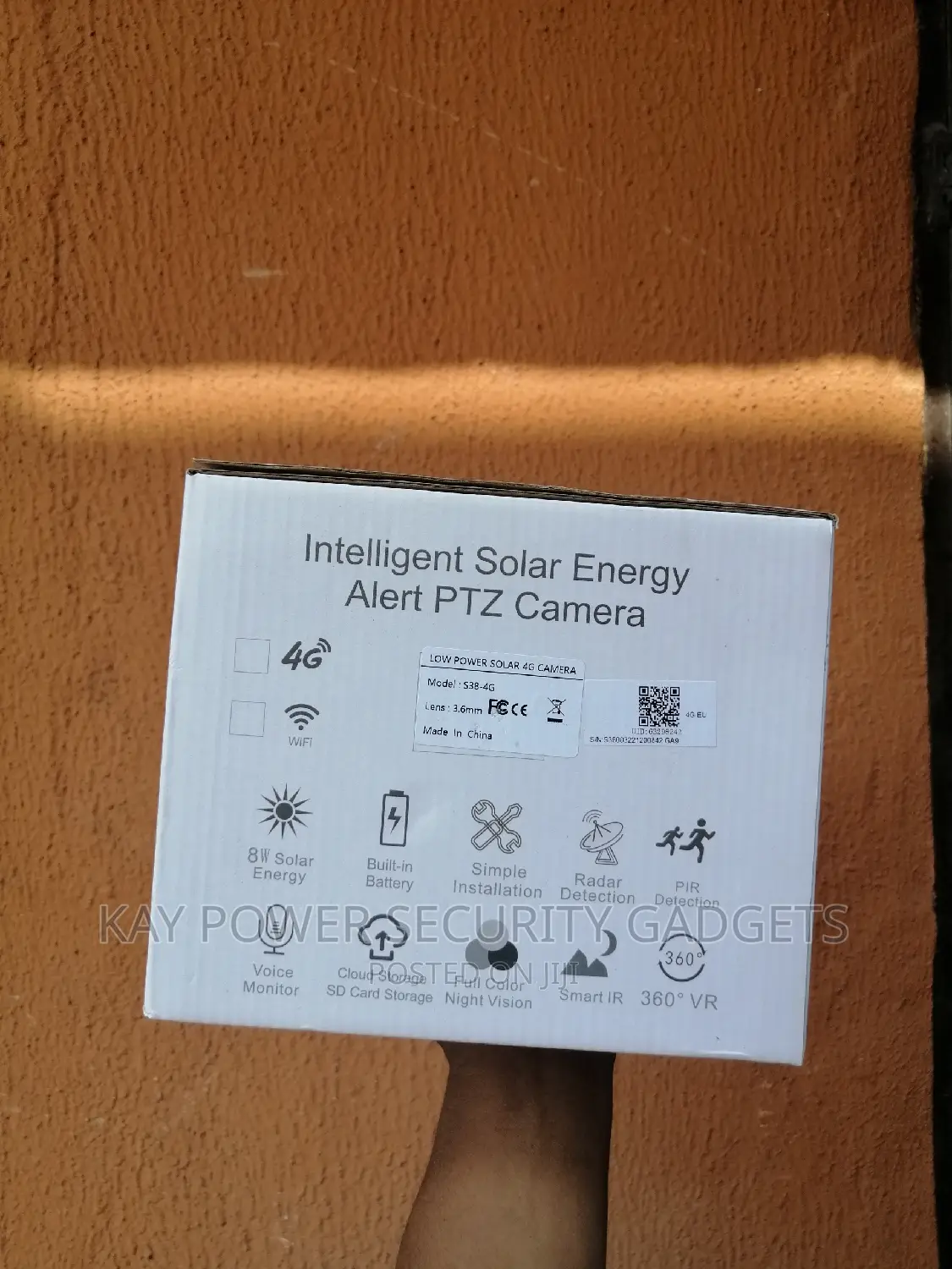 4g Solar Powered PTZ Camera