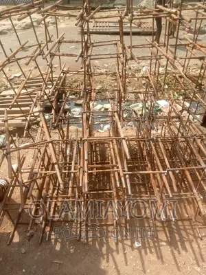 Solar Pole With Foundation Iron Rod