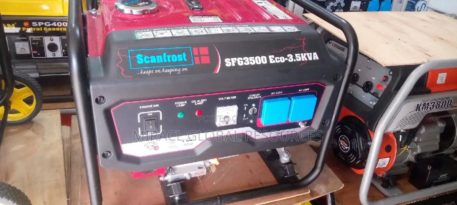 Scanfrost Generator 3.5kva