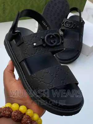 Gucci Leather Slipers X Sandal