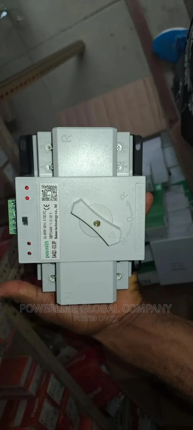 63amps 2 Pole Automatic Change Over Switch