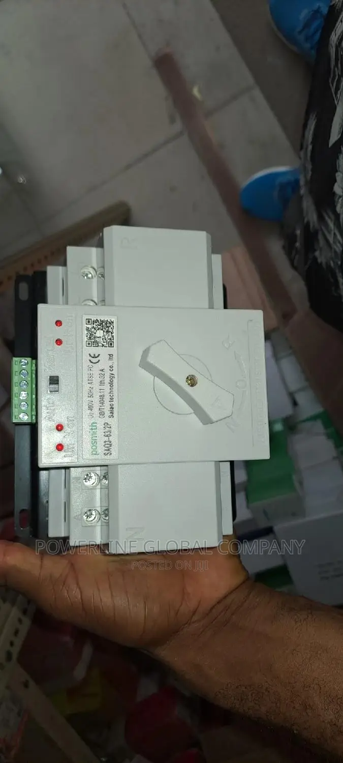 63amps 2 Pole Automatic Change Over Switch