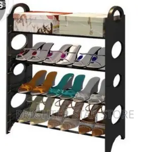 Stackable Shoe Rack for 12 Pairs of Shoe.