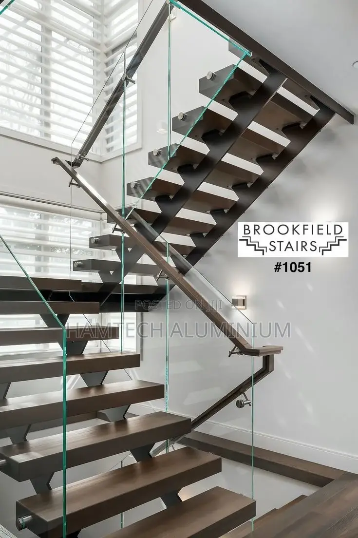 Balustrade 10mm Thick Tempered Glass Handrail