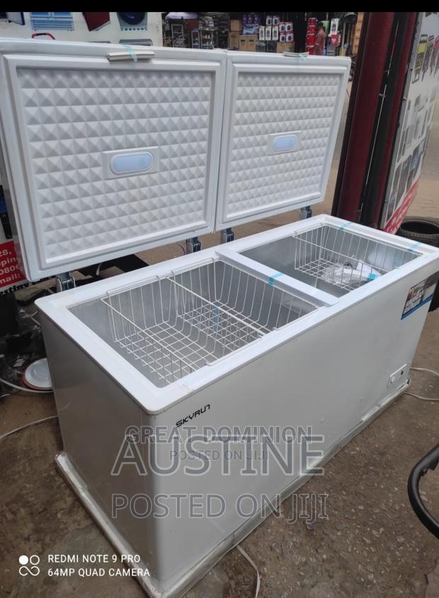 Brand New Skyrun 550L Double Door Chest Freezer>>External>>