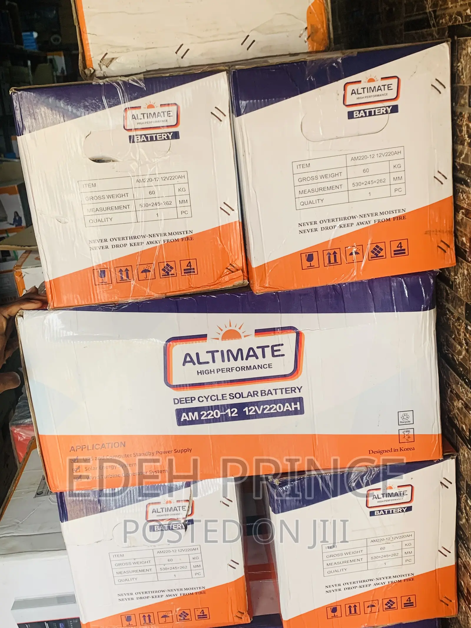200ah Altimate Dry Cell Batteries