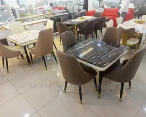 4 Setters Marble Dining  Table and Chairs