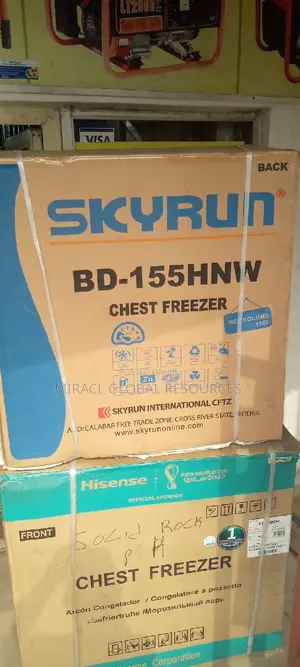 Skyrun Chest Freezer Energy Saving 155l