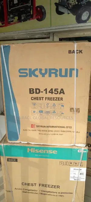 Skyrun Chest Freezer Energy Saving 145l