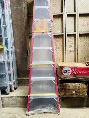 8 Step Simple Side Fiberglass Ladder