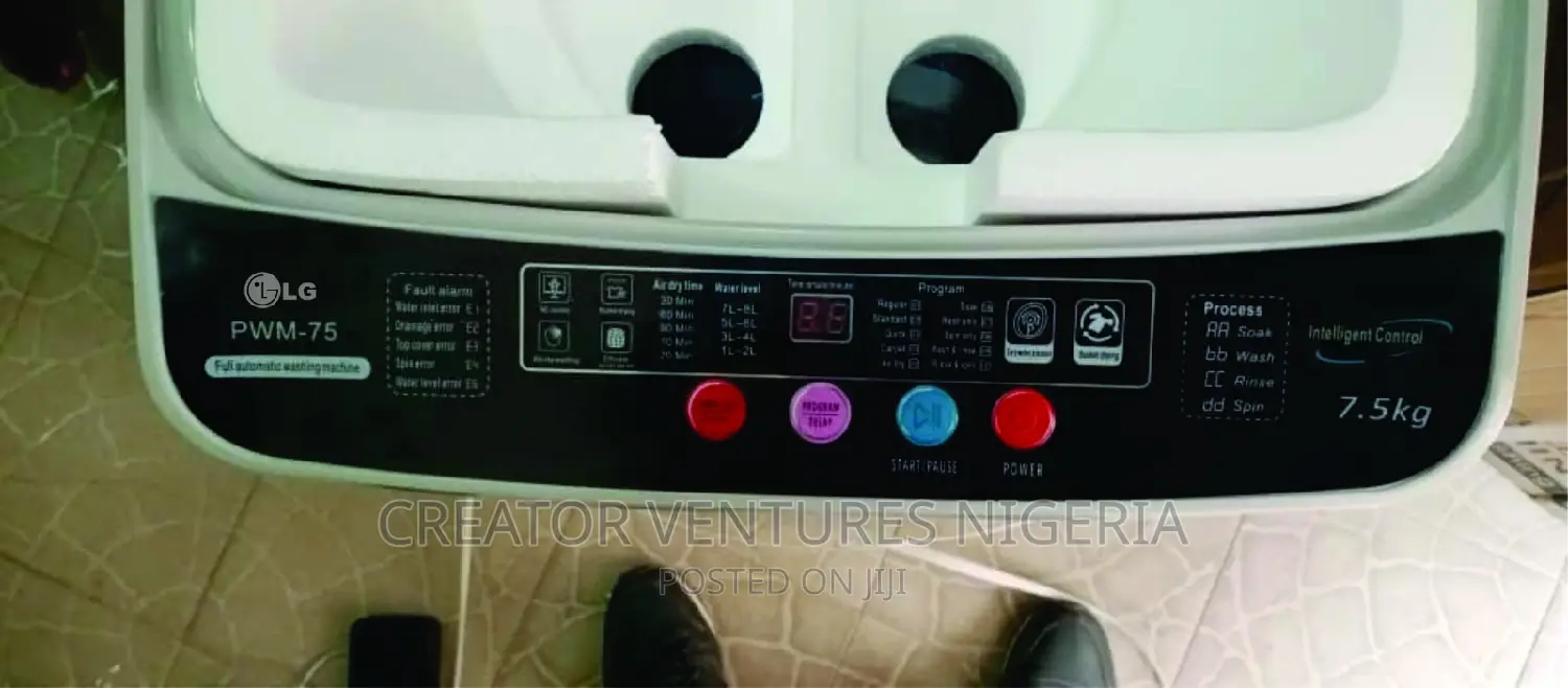 Lg Washing Machine Top Loader Automatic 7.5kg,Low Voltage.