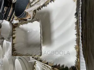 6PCS Exotic Modern Serving Plates for Home and Hotels
