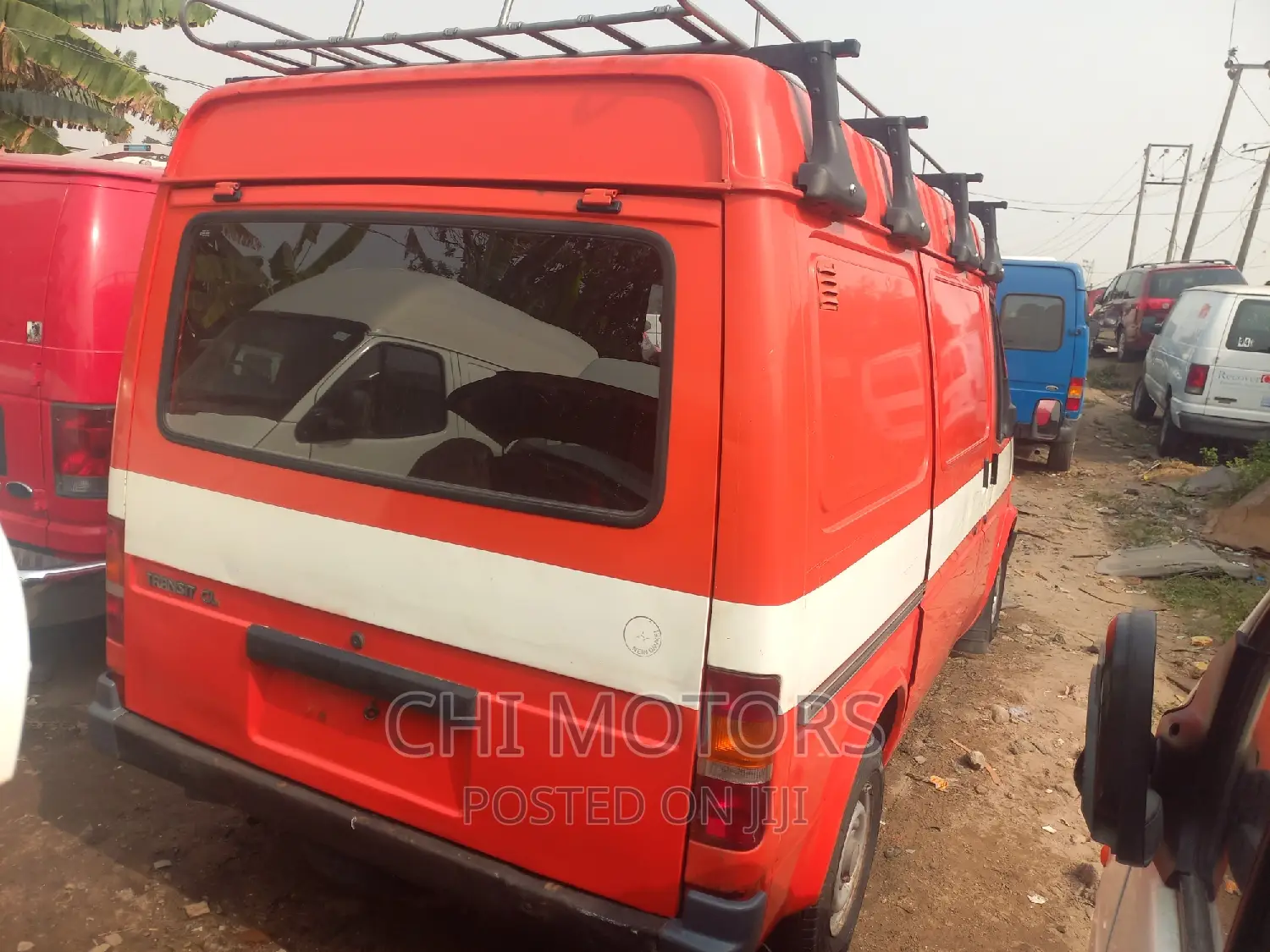 Ford Transit 2002 Orange