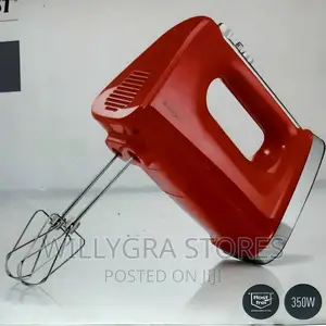 Silver Crest Hand Mixer 350W Motor With 5 Speed Plus