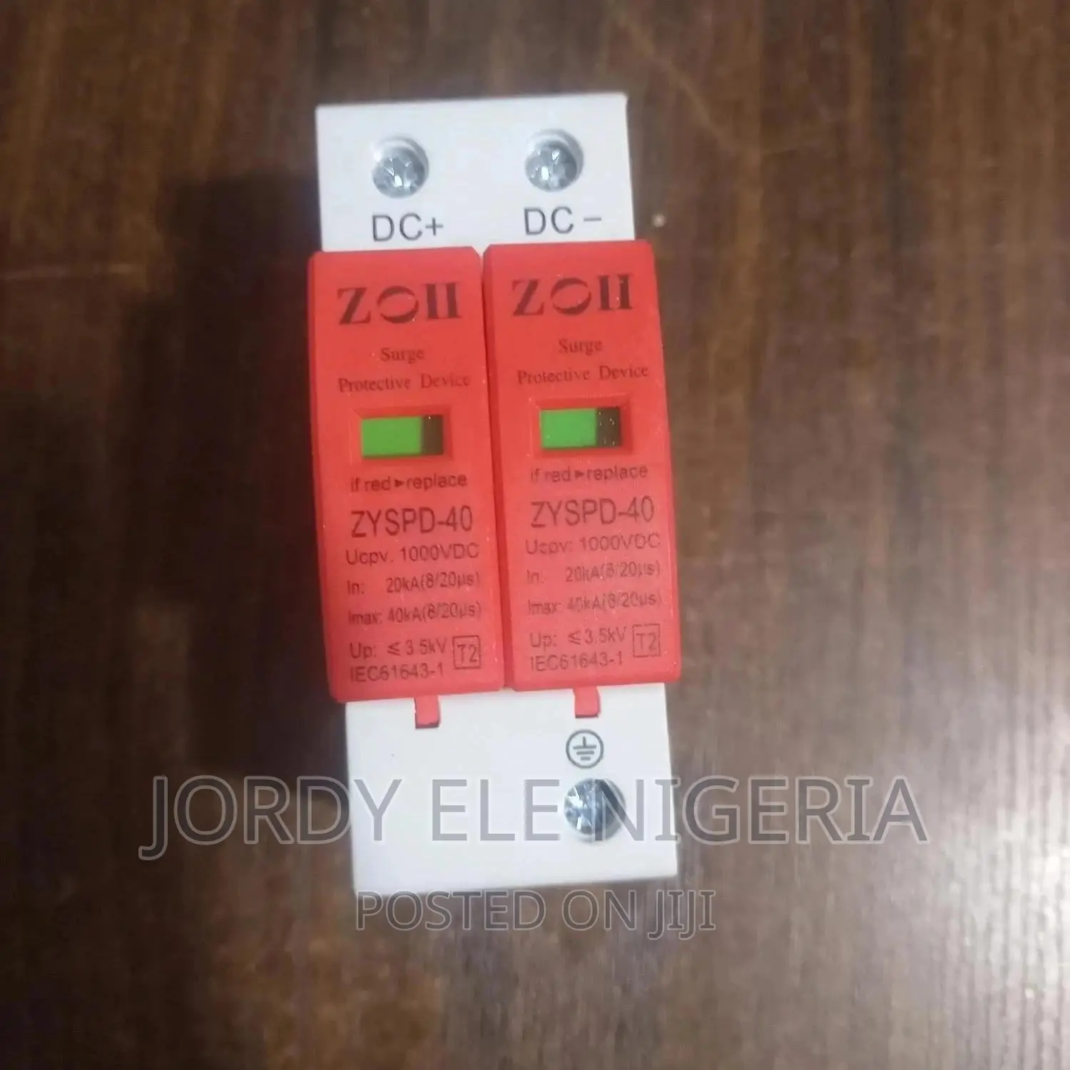 DC Surge Protector 1000 Volts
