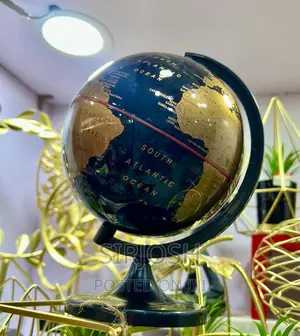 Globe Decor With Plastic