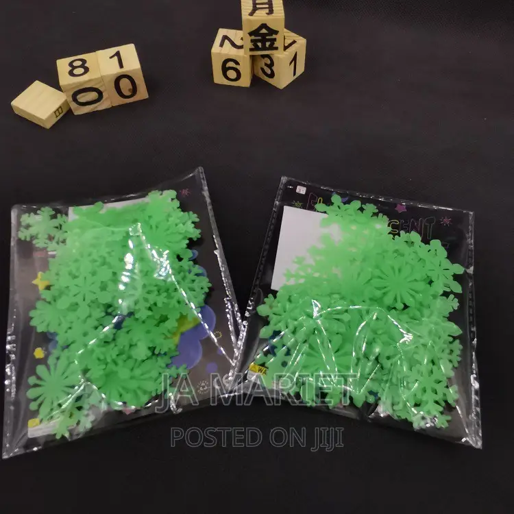 Flakes Glow in the Dark