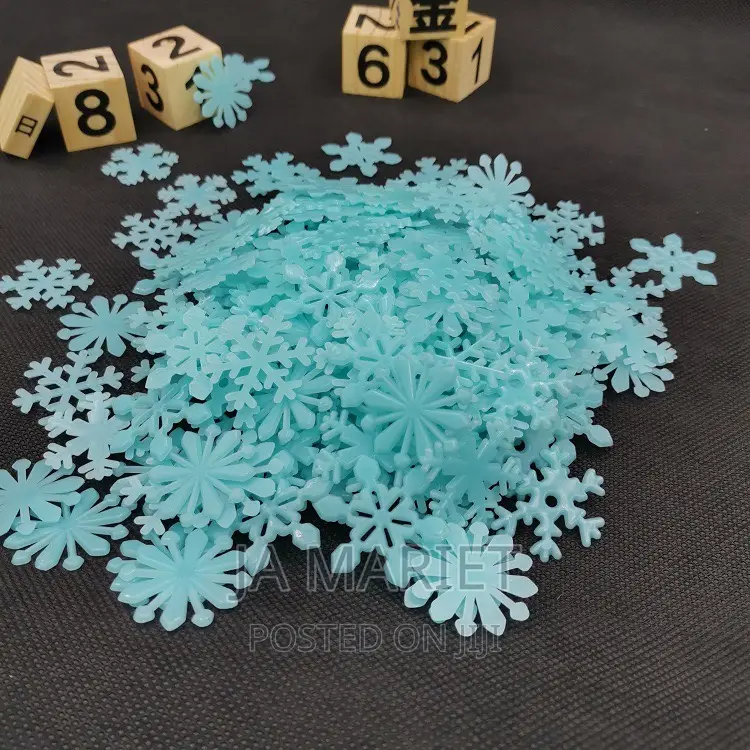 Flakes Glow in the Dark