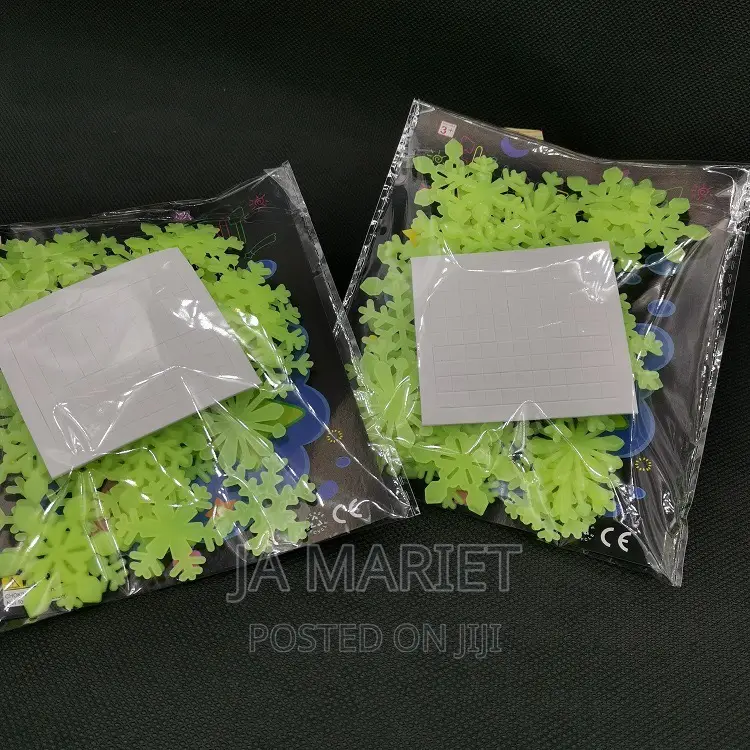 Flakes Glow in the Dark