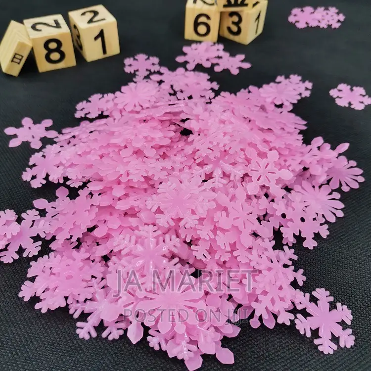 Flakes Glow in the Dark