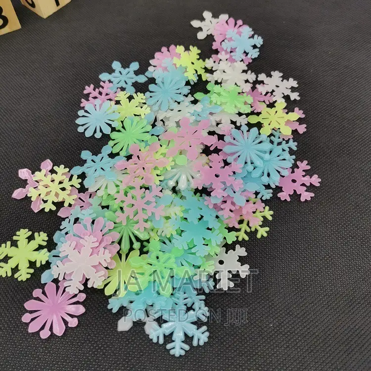 Flakes Glow in the Dark
