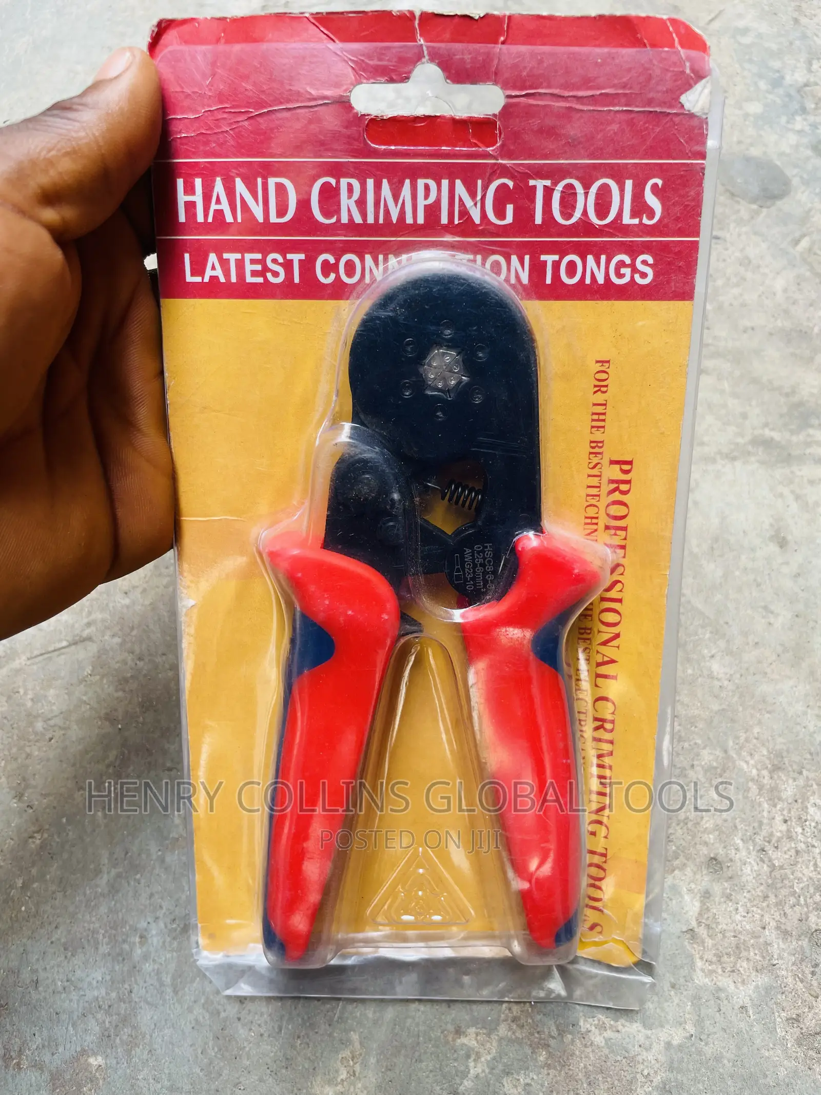 6teeth Hand Crimping Tool