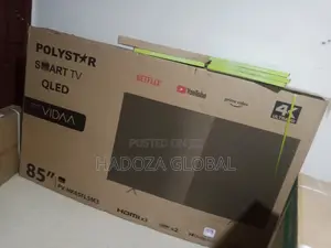 85inches Polystar Smart Tv- Qled