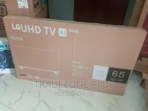 65 Inch LG Smart Television With Bluetooth