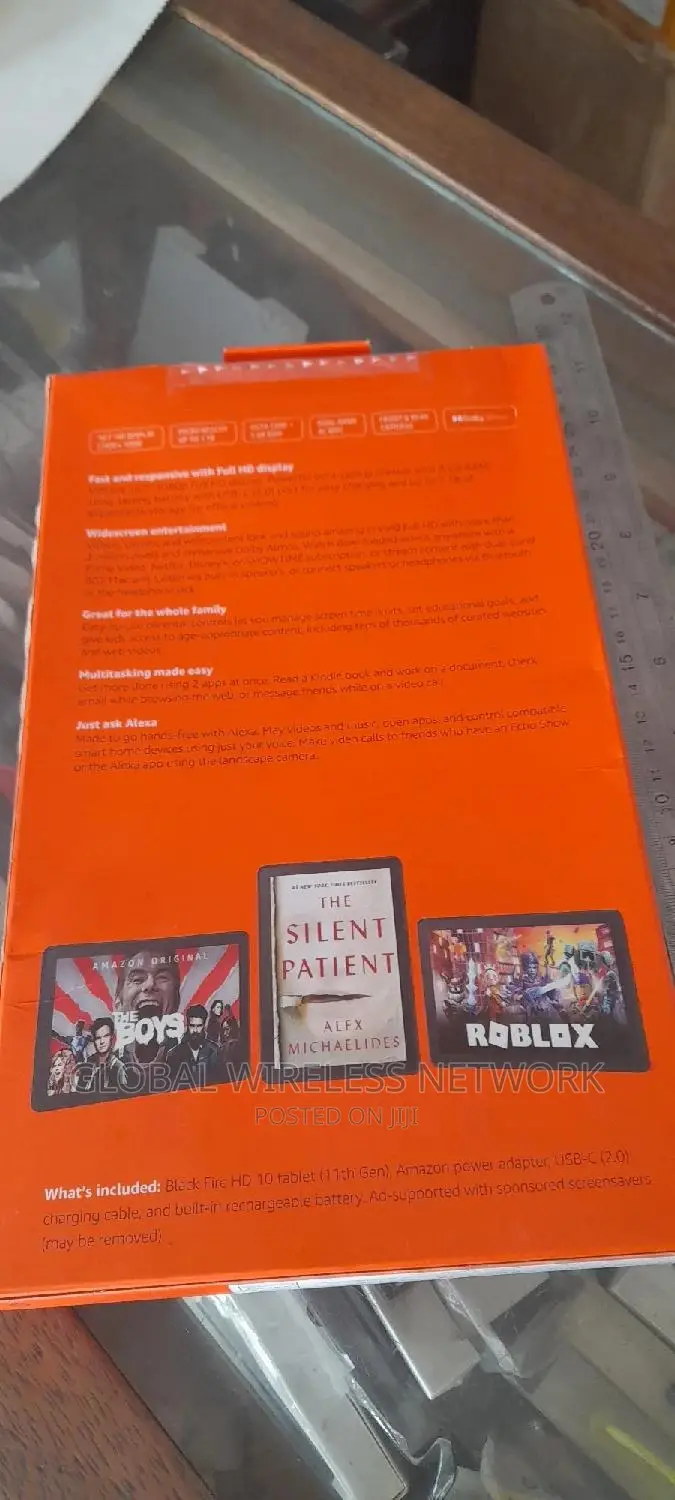 New Amazon Fire HD 10 32 GB Black