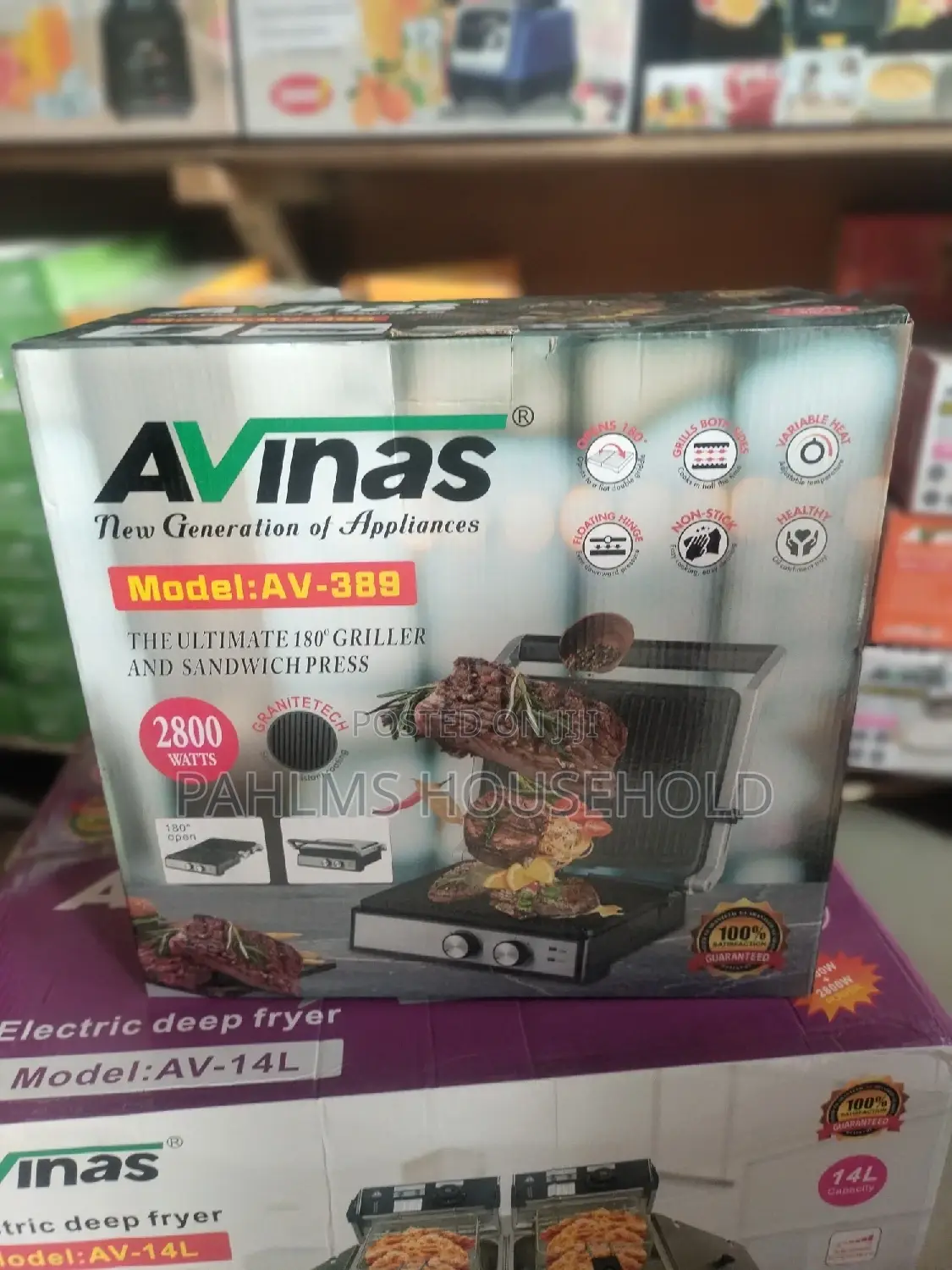Avinas Panini Grill