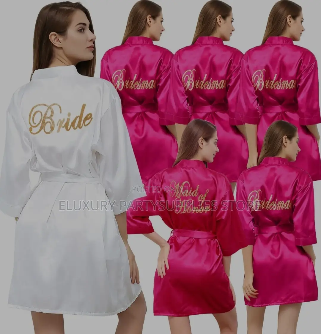 Bridal Satin Robe