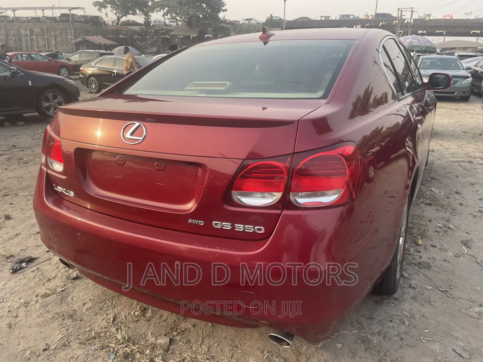 Lexus GS 350 2010 Red