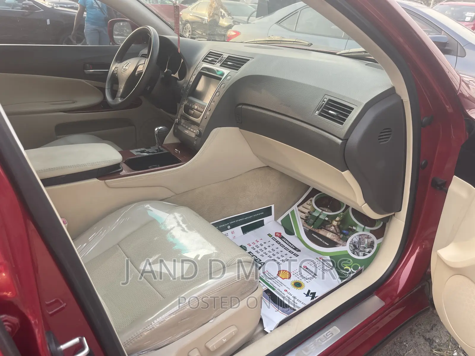 Lexus GS 350 2010 Red
