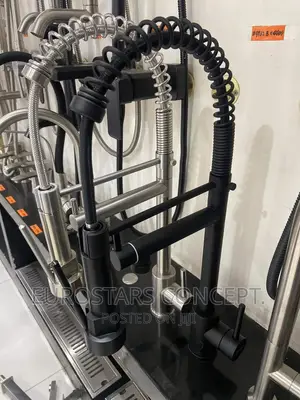 Black Kitchen Sink Mixer Tap