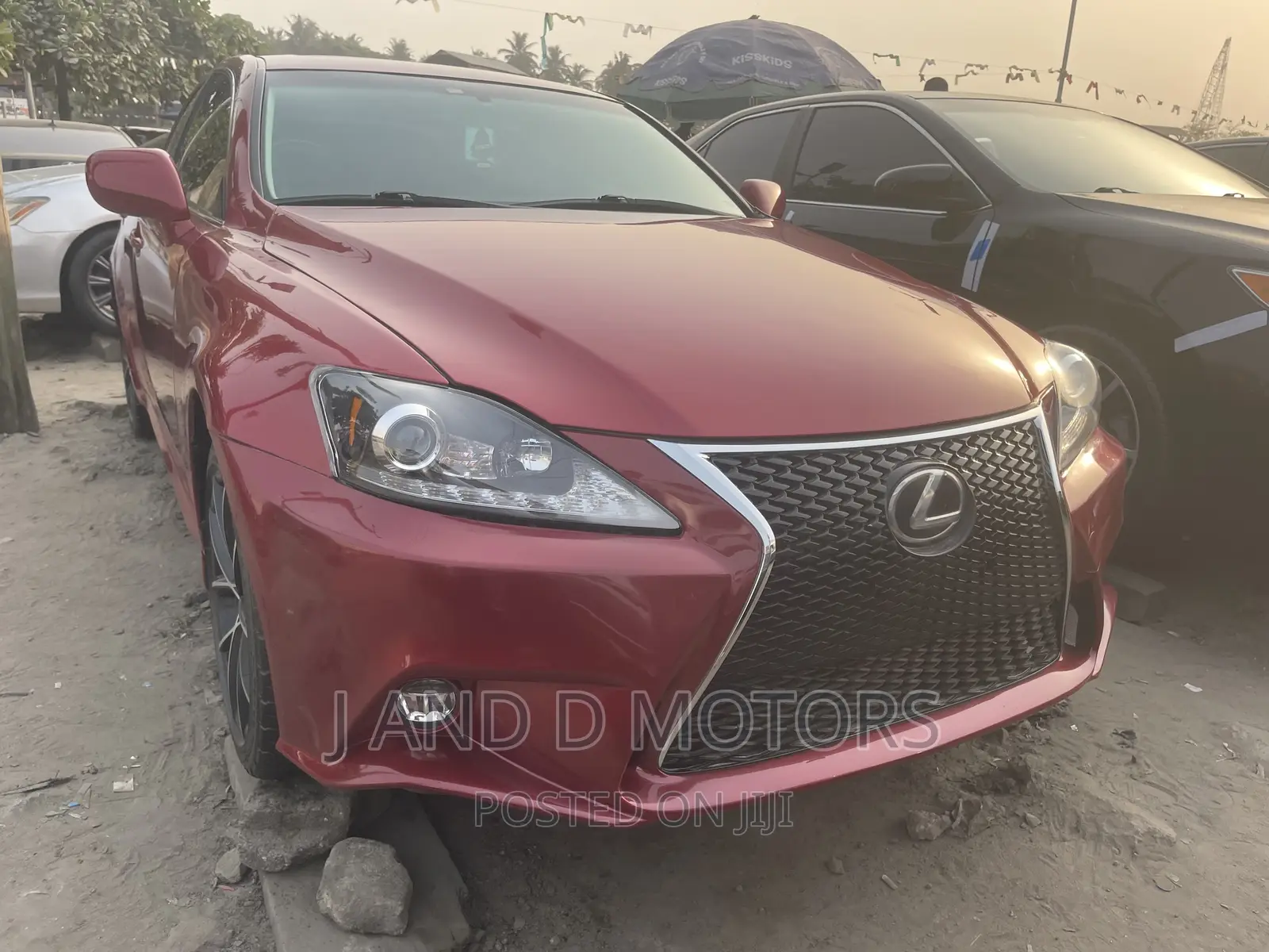 Lexus IS 250 Automatic 2010 Red